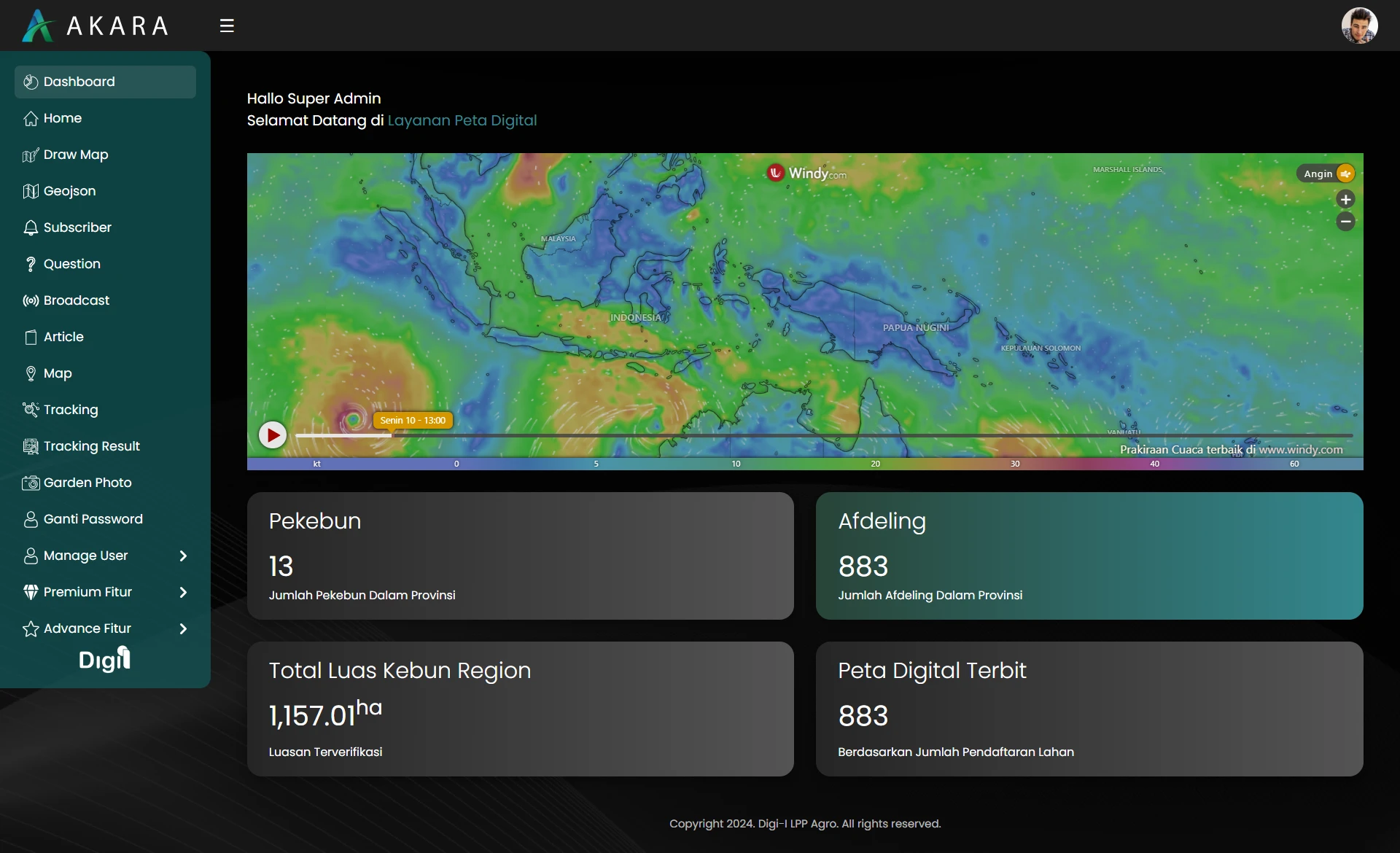 Akara website preview image