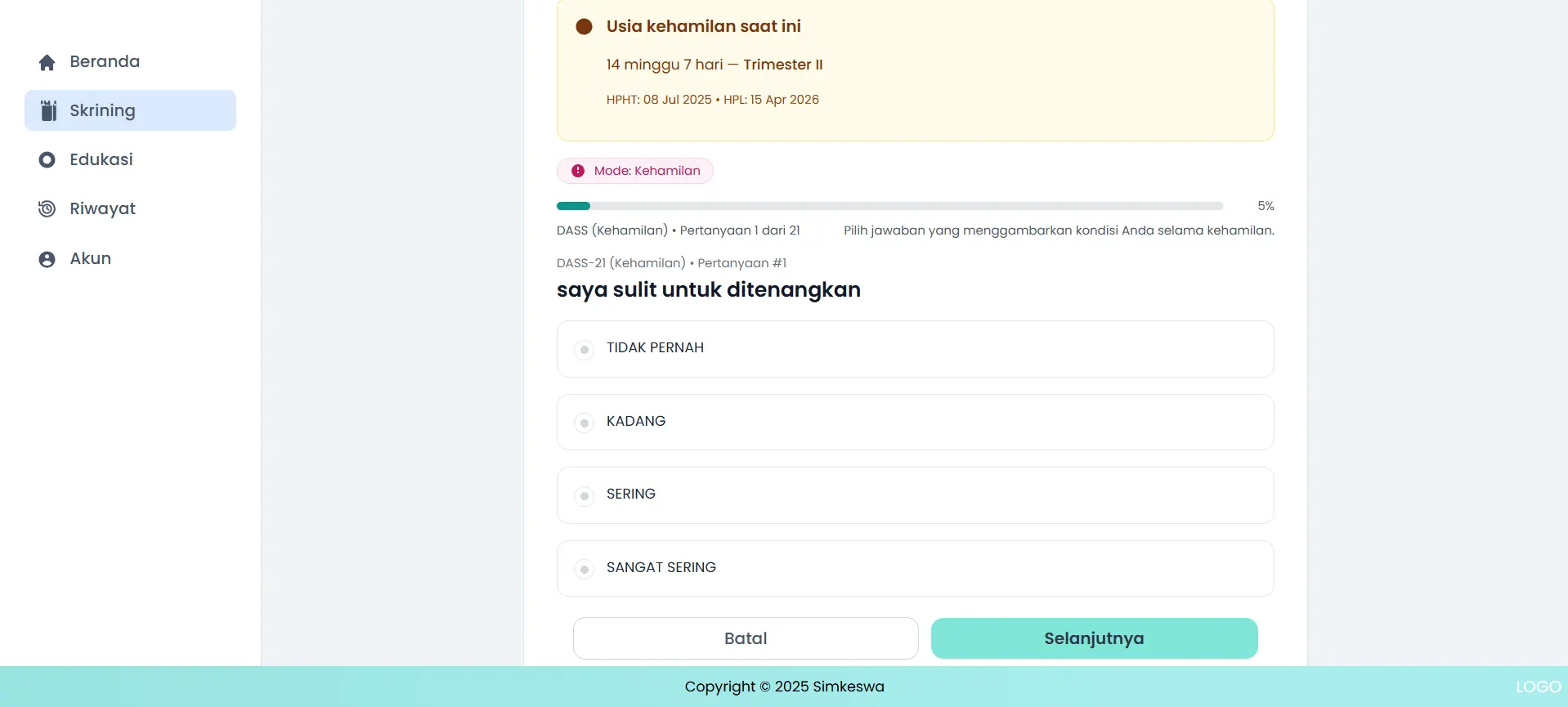 Simkeswa Dashboard website preview image