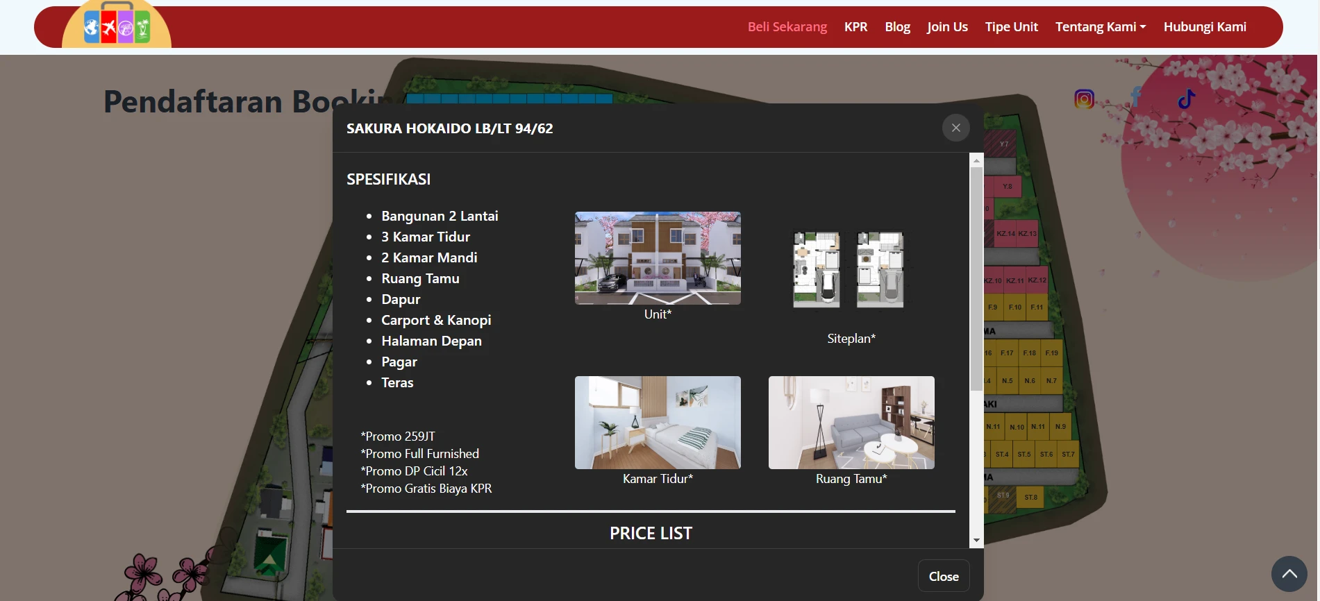 theb website preview image
