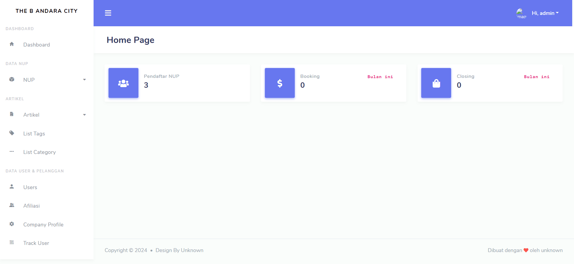 theb website preview image
